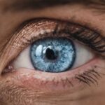 Closeup Shot Of Details On A Glowing Bright Blue Human Eye - cabinet d ophtalmologie Longchamp a Nice